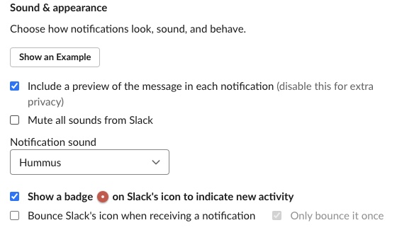Slacks glorious notification sound.