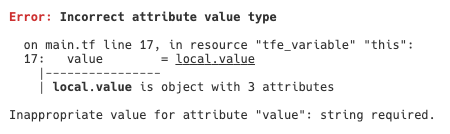 tfe_variable incorrect type for value error